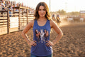 3 Horses Tank Top Size Medium
