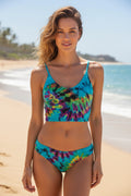 Culture Shop Tie Dye Crop Top . One Size