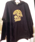 Mushroom hoodie sizes available s,m,l