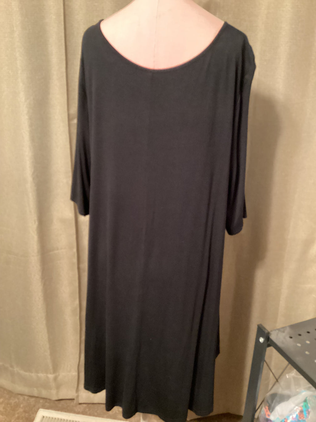 Mari Clare simple black dress size 2x