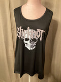 Men’s gothic black & white slip knot tank top. Size xl