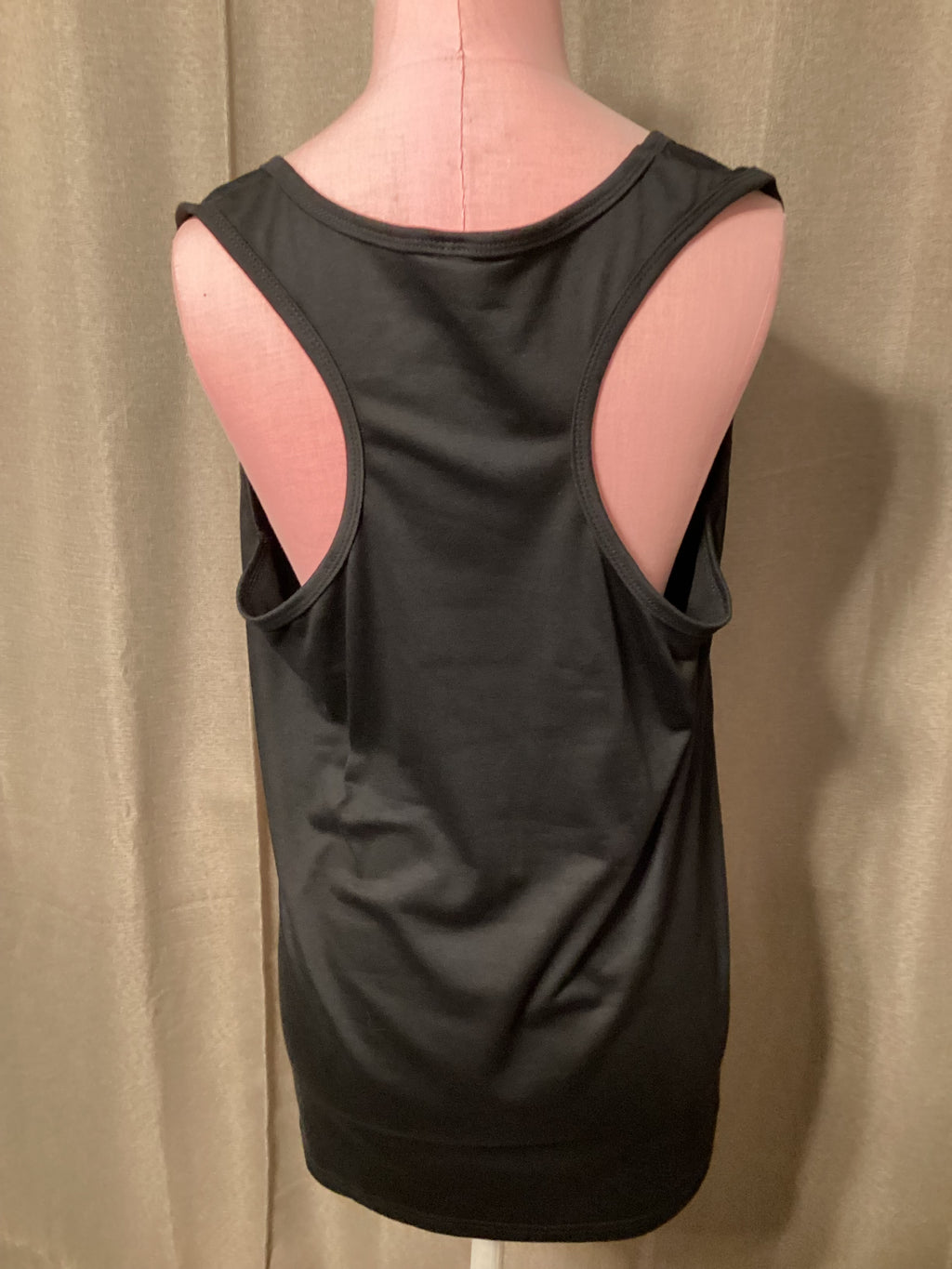 Men’s gothic black & white slip knot tank top. Size xl