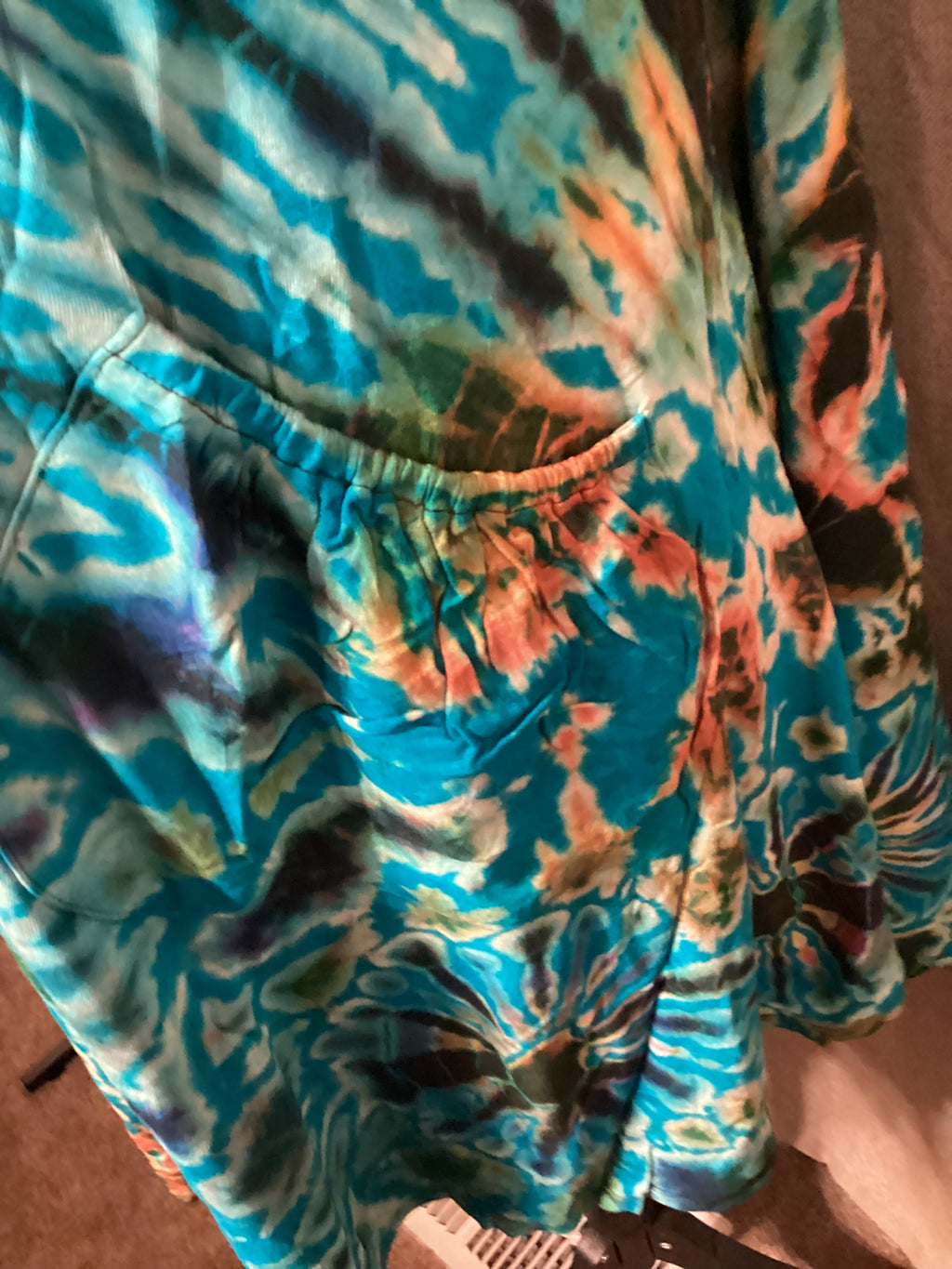 Culture shop plus size teal sleeveless dress with pockets