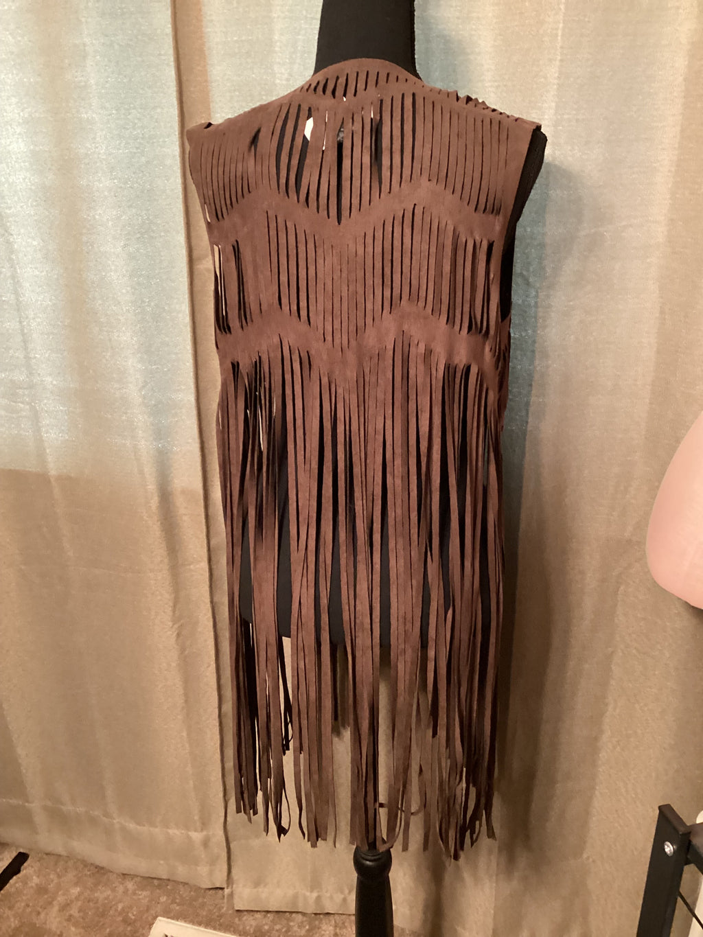 Idyllwind Suede Long Fringe Cardigan Size S/M