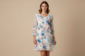 Origami Floral Mini Hi-Lo Dress Size Small