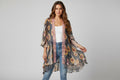Origami Hi-Lo Sunflower Cardigan Size Small