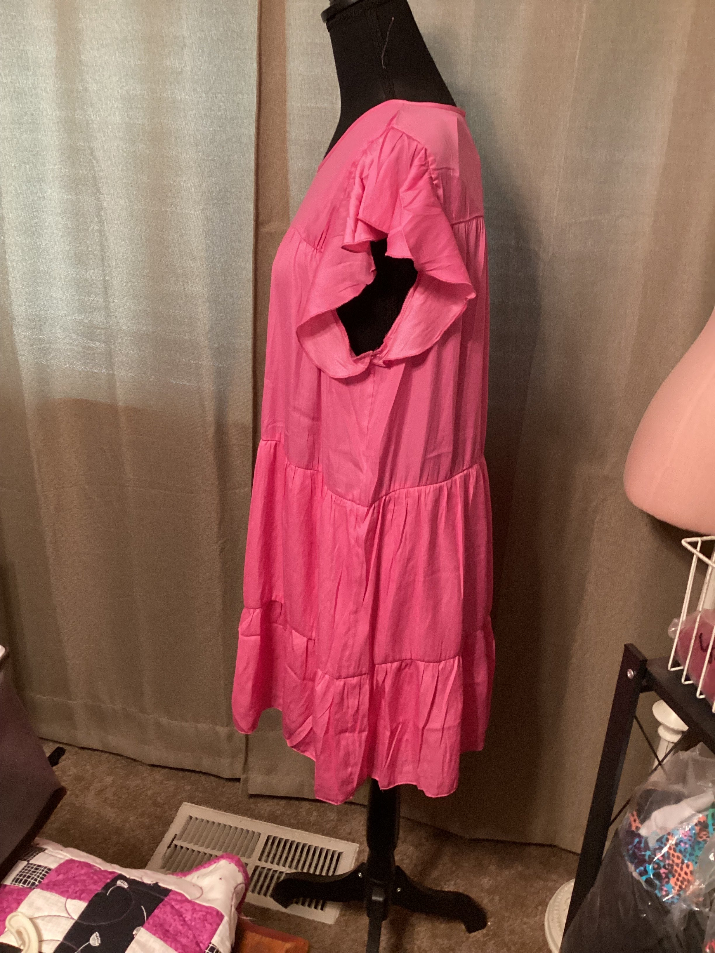 Merigold Kiss Pink Layered Dress Sizes S,M,L