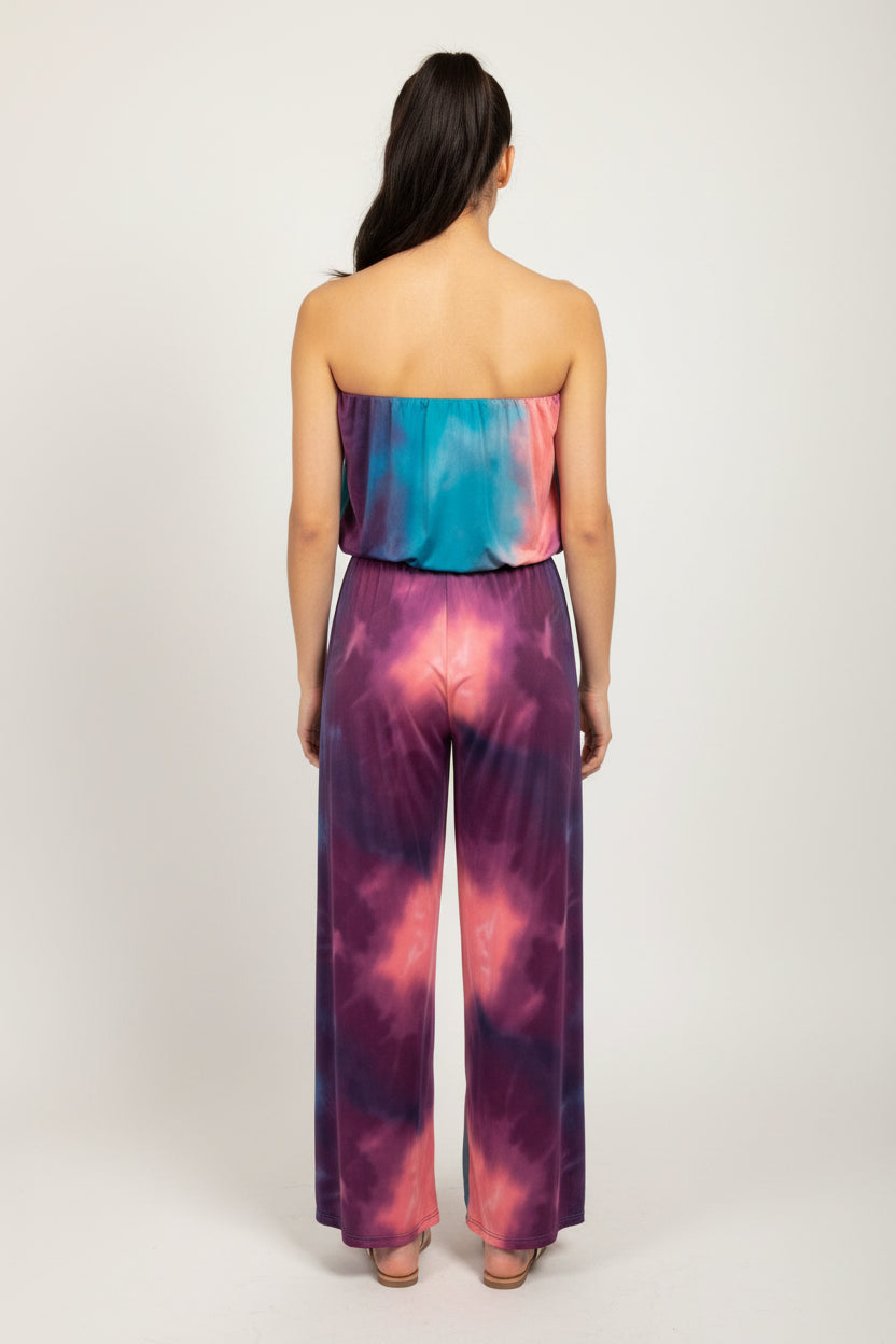Ariella Tye Dye Jumpsuit Size Small