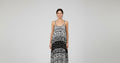 India Boutique Pasley Dress with Rope Straps One Size Available in Blue or Black