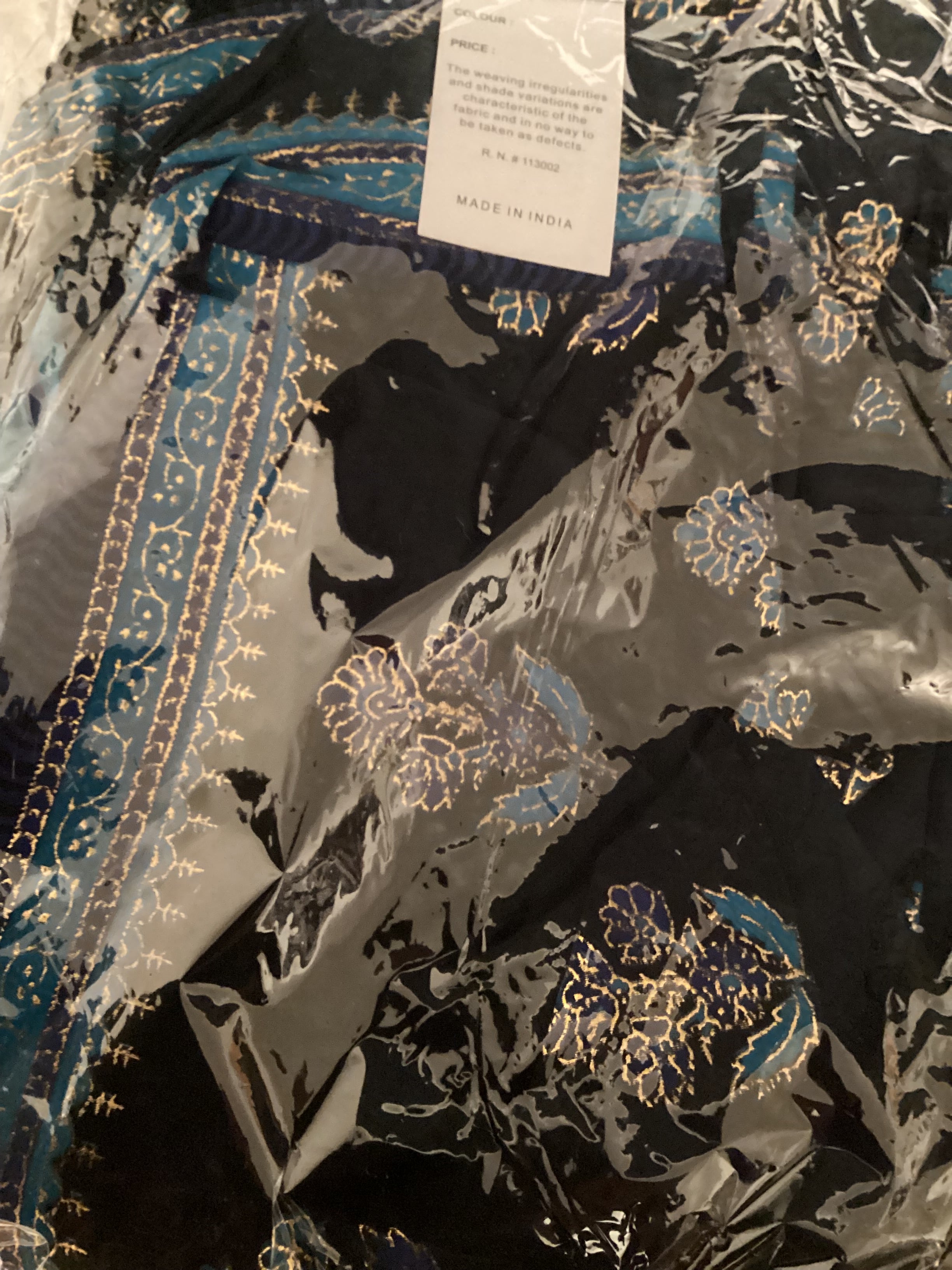 India Boutique 2 Piece Dancer Wrap Pant Set One Size