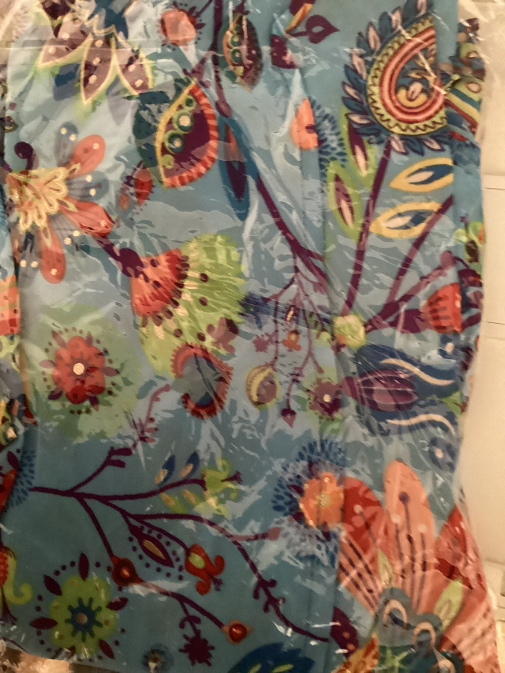 India Boutique 2 Piece Dancer Wrap Pant Set One Size