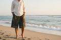 Men’s Culture Shop Patchwork Cargo Shorts, Zippered Pockets