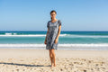 Yak & Yeti Tie Dye Short Sleeve Dress with Pockets sizes S,M,L
